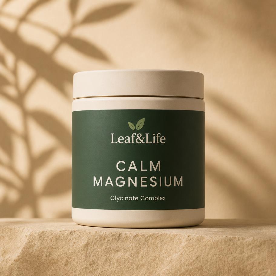 Calm Magnesium — Triple-form magnesium for evening wind-down and deeper rest.